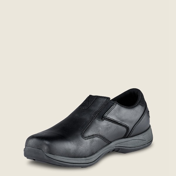 Red Wing Mens Comfortpro - Soft Toe - Slip-on Black - 4187POZJQ